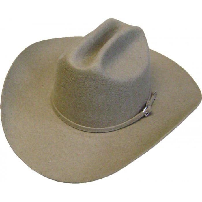 100% Wool Felt Cattleman - Tobacco