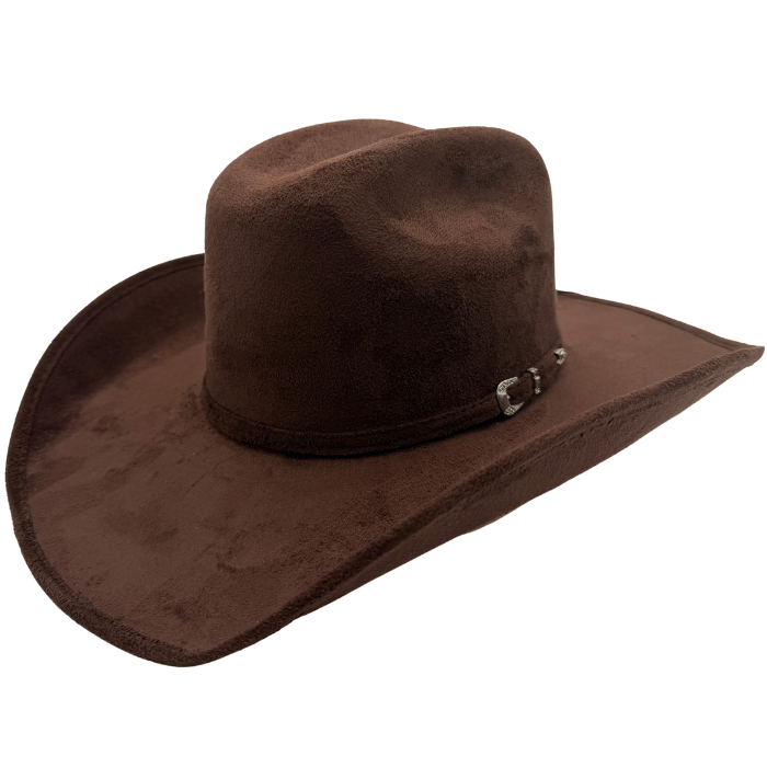 MX Suede Silverton Premium Buckle Set - Brown