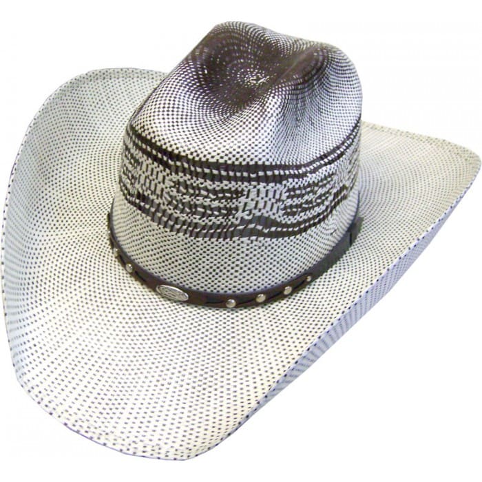 50X Two-Tone Bangora Silverton w/ Elastic - Ivory/Brown