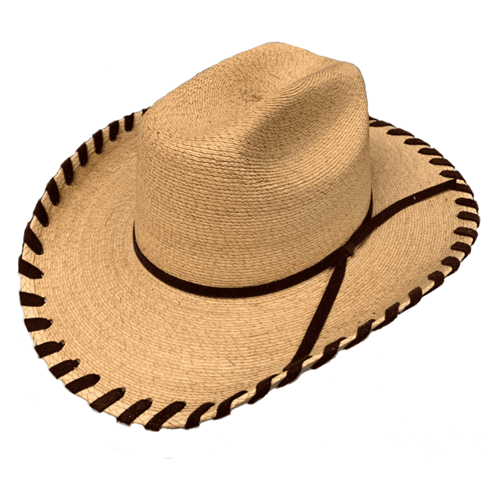 Sahuayo Truman Baby Hat w/ Brown Laced Brim