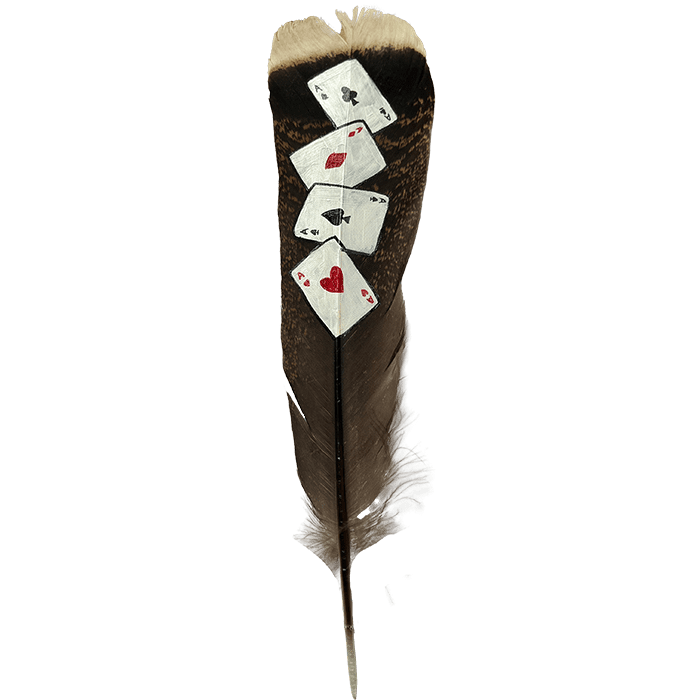 Four Aces Turkey Square Feather Tail 10"-12"
