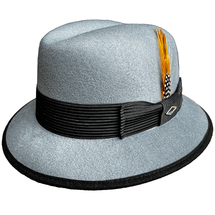 MX Wool Lowrider - Grey with Black Bound Edge