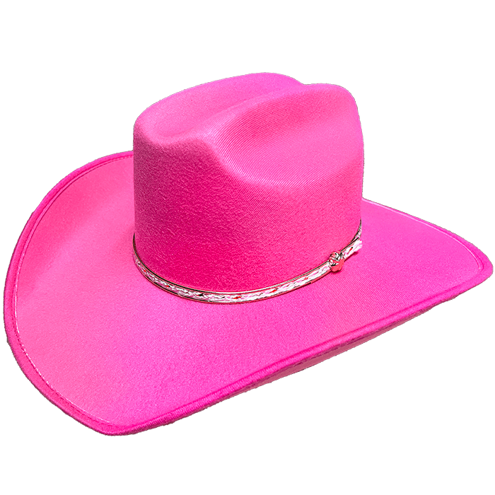 MX Wool Cattleman with Elastic - Hot Pink